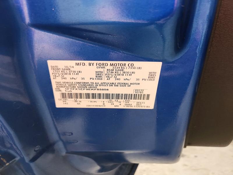 Продажа на аукционе авто 2014 Ford F150, vin: 1FTFX1EF9EKF85858, номер лота: 61405376
