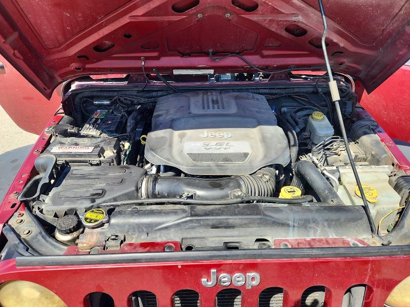 2012 Jeep Wrangler Unlimited მანქანა იყიდება აუქციონზე, vin: 1C4BJWDGXCL201195, აუქციონის ნომერი: 61355896