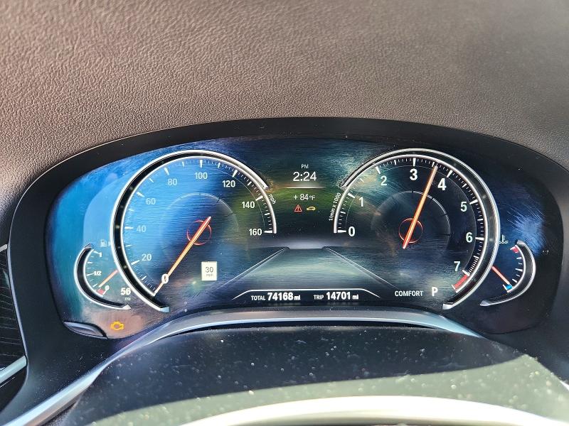 Auction sale of the 2019 Bmw 740, vin: WBA7E4C57KGV70292, lot number: 61570116