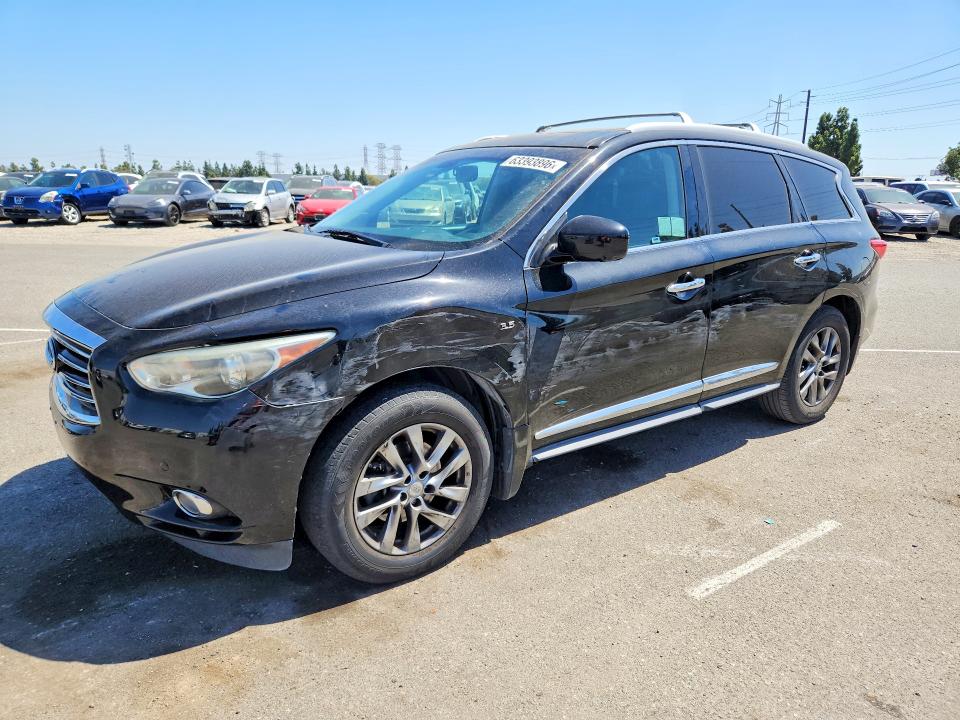 63393896 :رقم المزاد ، 5N1AL0MN4FC552749 vin ، 2015 Infiniti Qx60 مزاد بيع