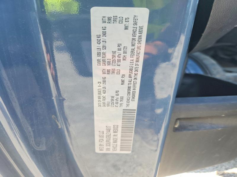 Продажа на аукционе авто 2020 Ram Promaster 3500, vin: 3C6URVJG9LE144617, номер лота: 59324786