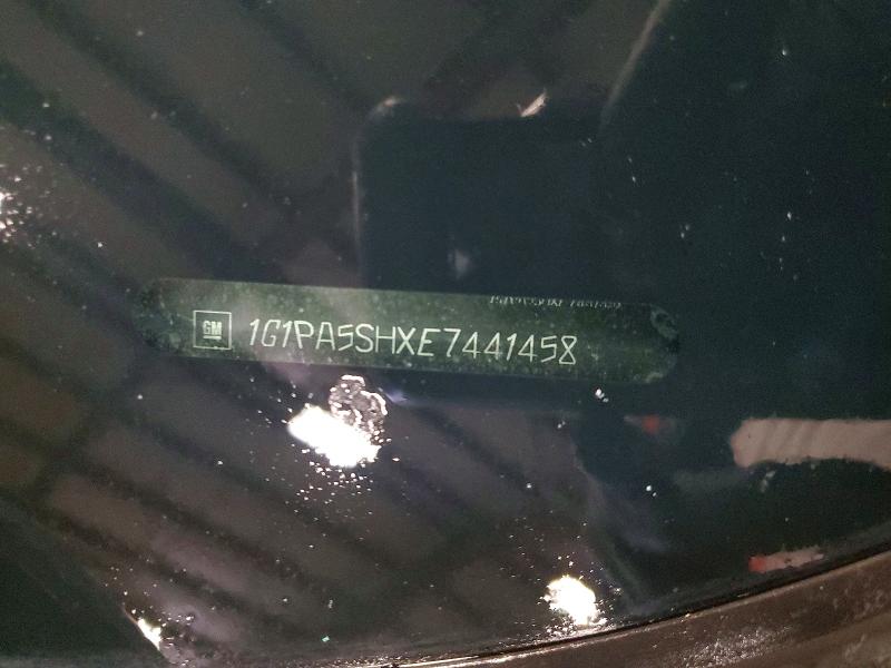 85625815 :رقم المزاد ، 1G1PA5SHXE7441458 vin ، 2014 Chevrolet Cruze مزاد بيع