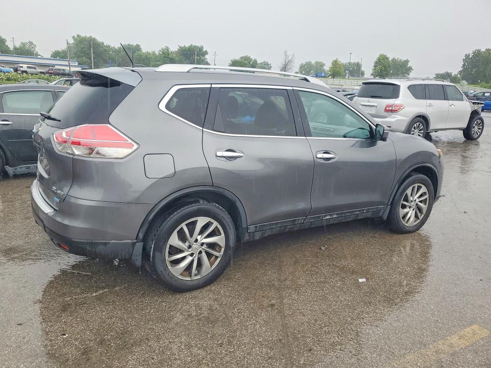 63591586 :رقم المزاد ، 5N1AT2MV2EC870850 vin ، 2014 Nissan Rogue مزاد بيع