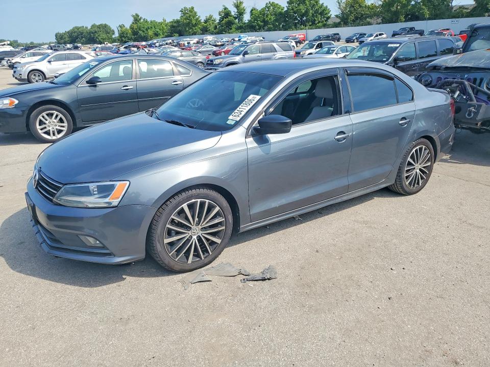 2016 Volkswagen Jetta მანქანა იყიდება აუქციონზე, vin: 3VWB17AJ1GM294633, აუქციონის ნომერი: 63411806