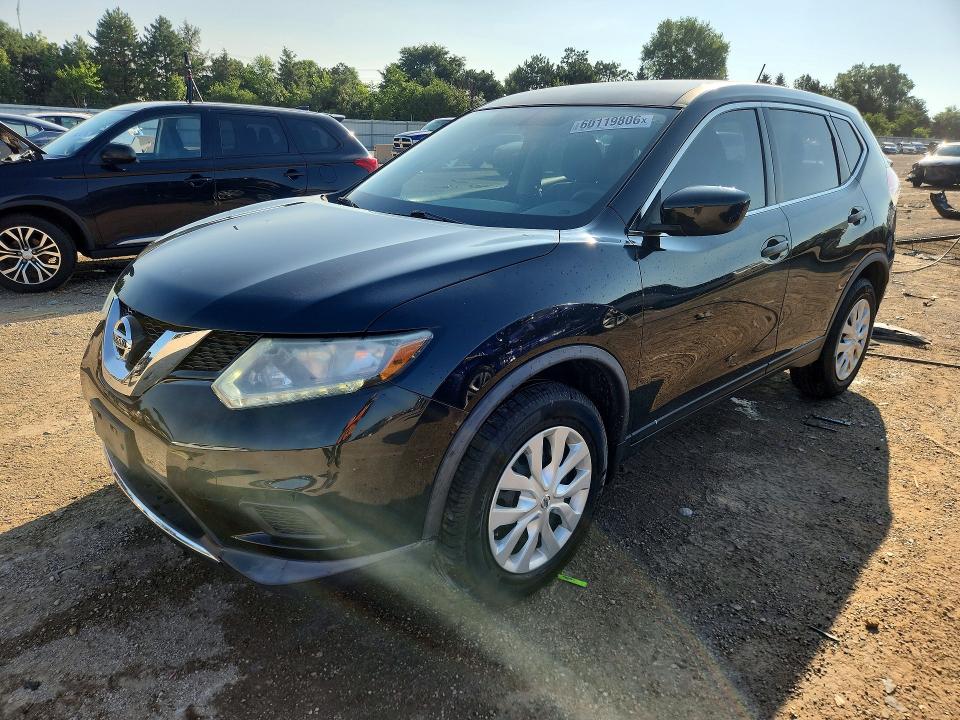 Auction sale of the 2016 Nissan Rogue, vin: KNMAT2MV7GP638180, lot number: 60119806