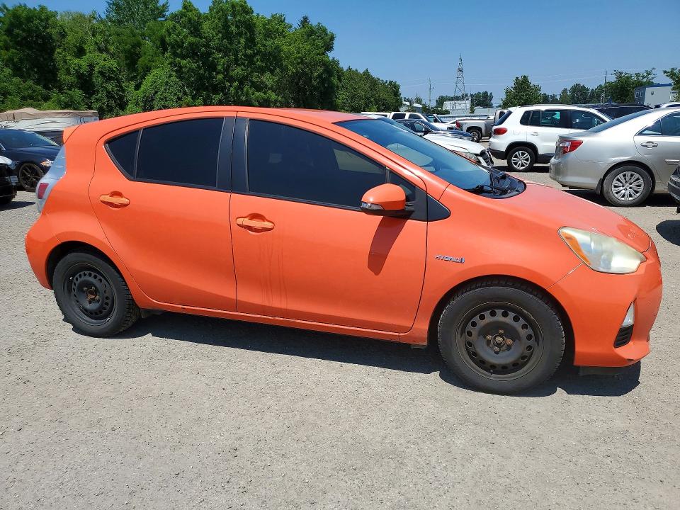 2012 Toyota Prius C მანქანა იყიდება აუქციონზე, vin: JTDKDTB31C1030516, აუქციონის ნომერი: 60765326