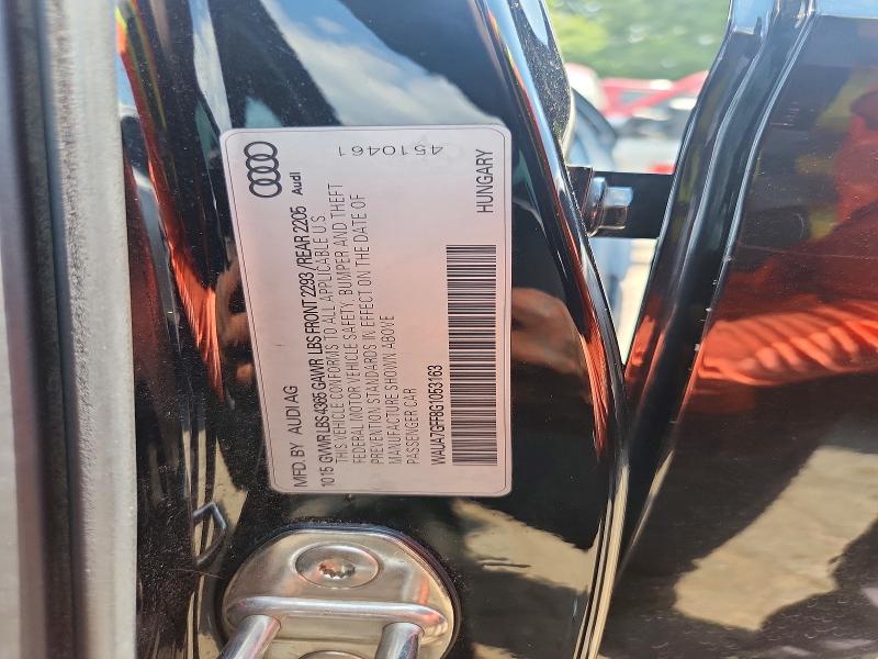73943145 :رقم المزاد ، WAUA7GFF8G1053163 vin ، 2016 Audi A3 مزاد بيع