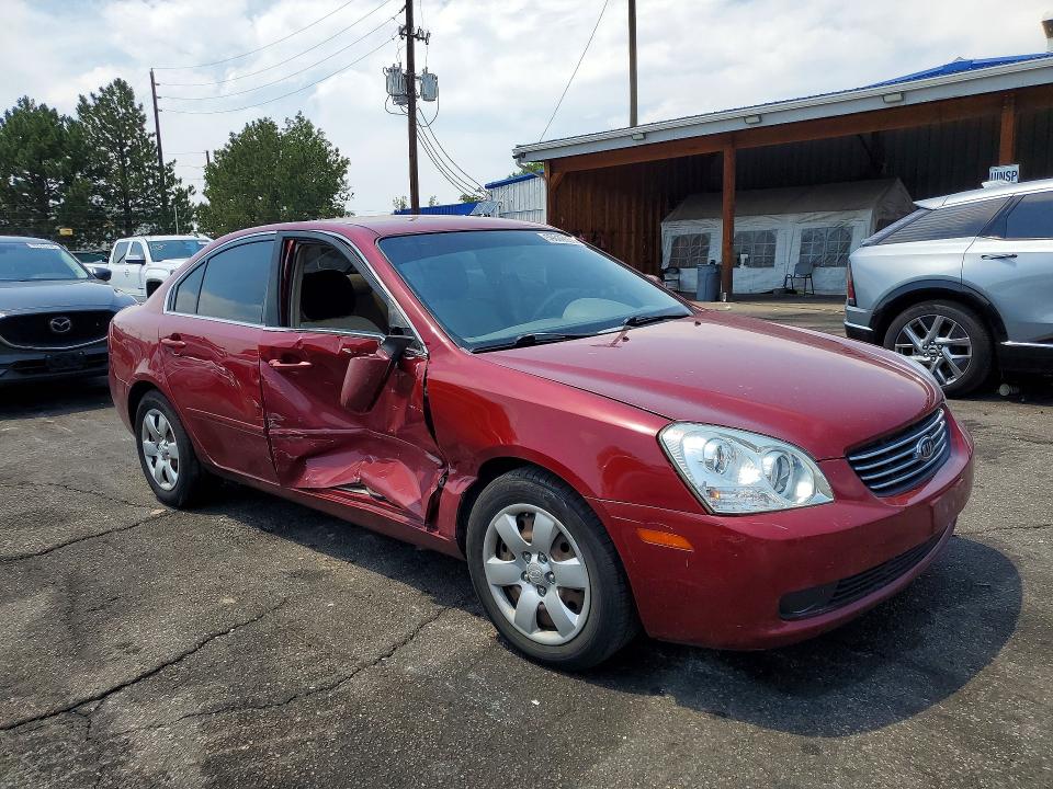 2007 Kia Optima მანქანა იყიდება აუქციონზე, vin: KNAGE123875137596, აუქციონის ნომერი: 59639356