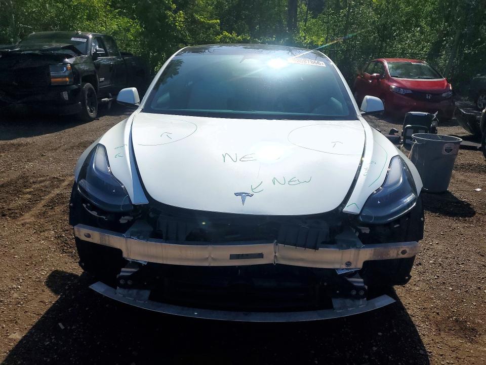 2022 Tesla Model 3 მანქანა იყიდება აუქციონზე, vin: 5YJ3E1EA1NF169958, აუქციონის ნომერი: 59087866