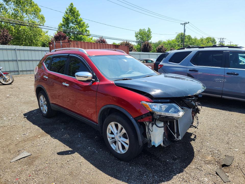 59842236 :رقم المزاد ، KNMAT2MV2GP638474 vin ، 2016 Nissan Rogue مزاد بيع