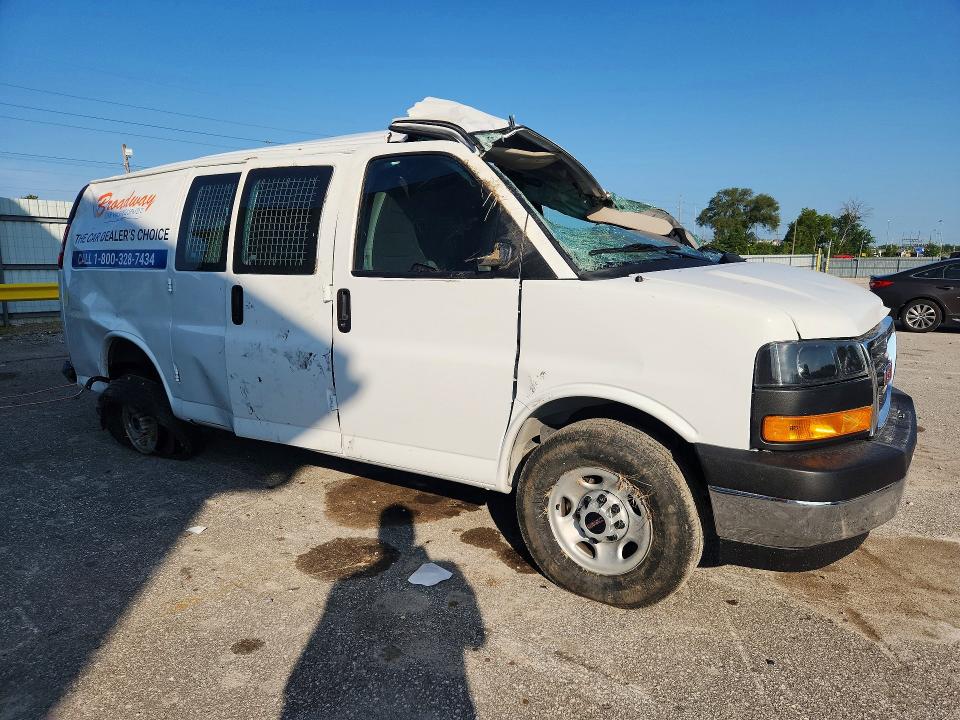 61915446 :رقم المزاد ، 1GTW7AFP3P1147515 vin ، 2023 Gmc Savana مزاد بيع