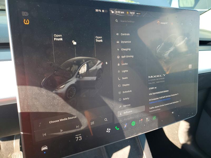 62912286 :رقم المزاد ، 7SAYGDEE5NF358684 vin ، 2022 Tesla Model Y مزاد بيع