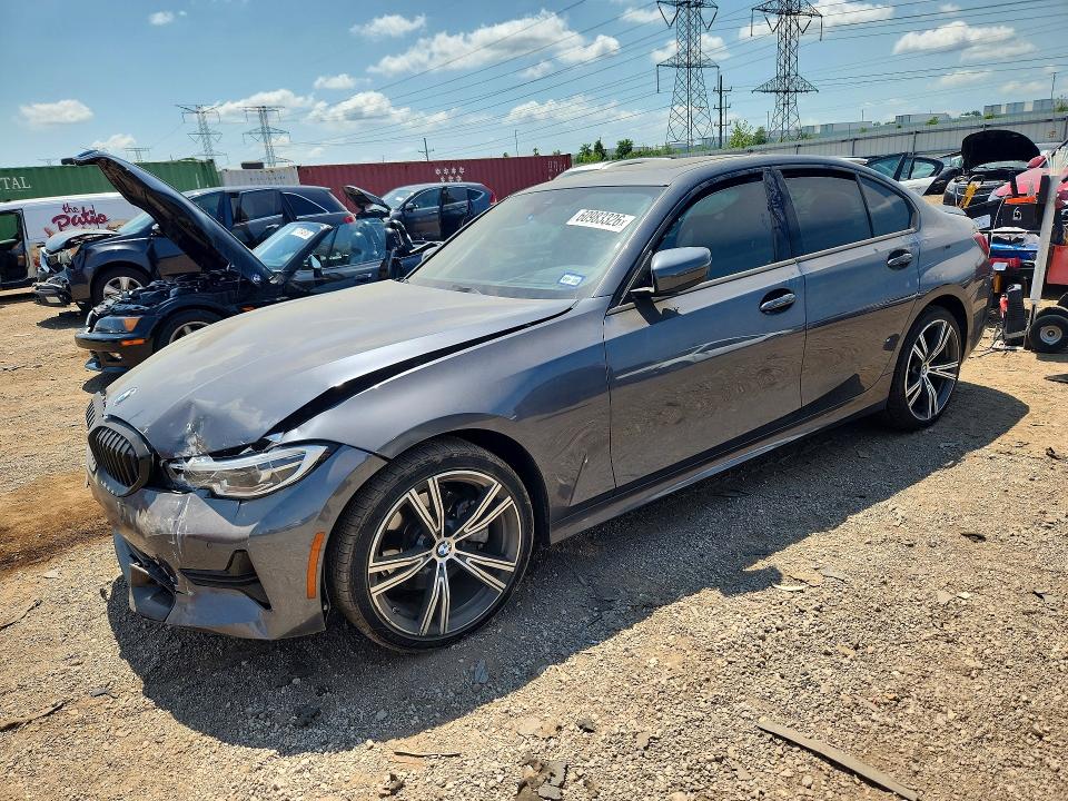 Aukcja sprzedaży 2021 Bmw 330xi, vin: WBA5R7C0XMFK58736, numer aukcji: 60983326