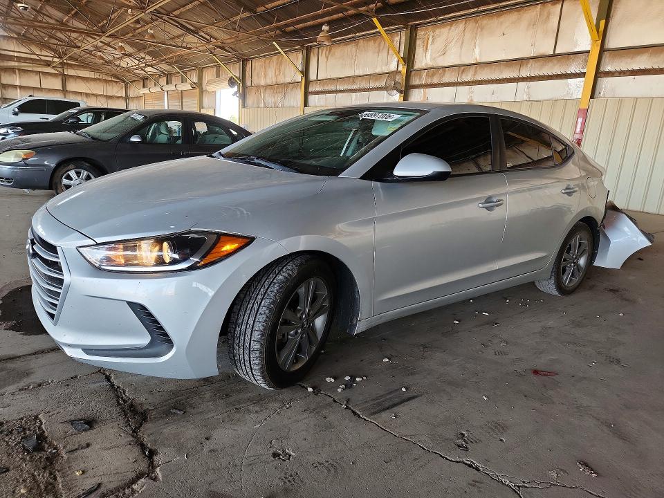 2018 Hyundai Elantra მანქანა იყიდება აუქციონზე, vin: 5NPD84LF0JH259691, აუქციონის ნომერი: 59997006