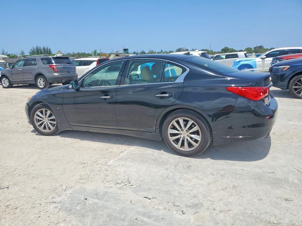 Aukcja sprzedaży 2014 Infiniti Q50, vin: JN1BV7APXEM674349, numer aukcji: 61378696