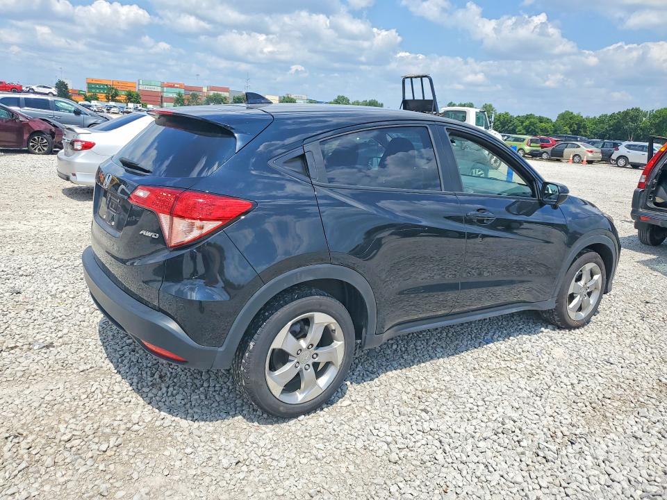 2017 Honda Hr-v მანქანა იყიდება აუქციონზე, vin: 3CZRU6H55HG707479, აუქციონის ნომერი: 62886496