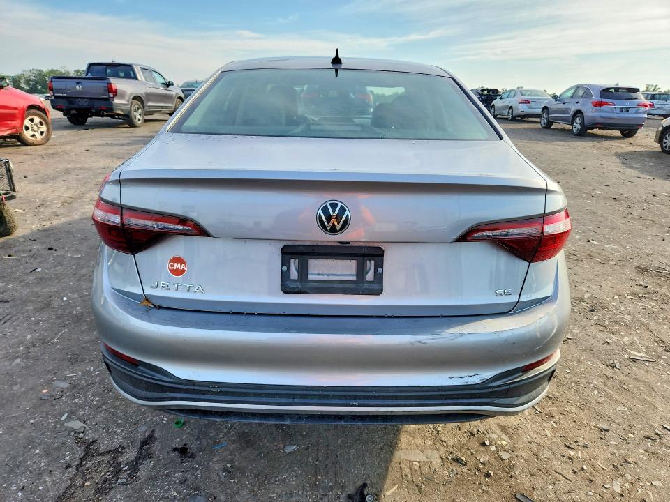 60208706 :رقم المزاد ، 3VW7M7BU3RM017961 vin ، 2024 Volkswagen Jetta مزاد بيع