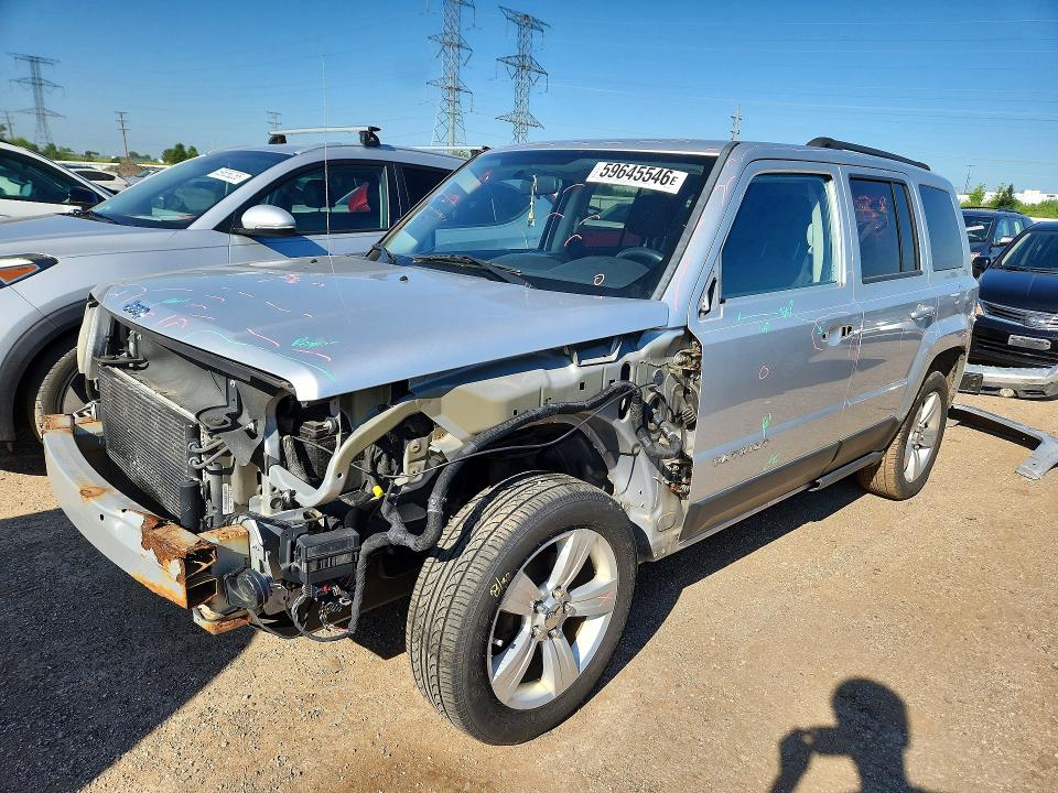 2012 Jeep Patriot მანქანა იყიდება აუქციონზე, vin: 1C4NJPFA2CD639831, აუქციონის ნომერი: 59645546
