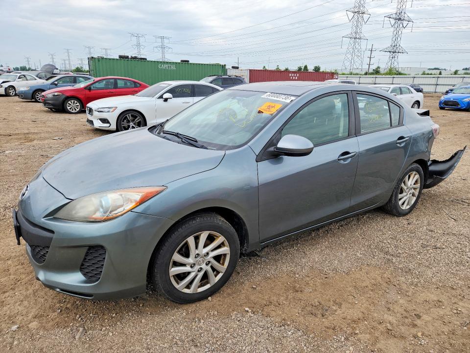 Aukcja sprzedaży 2012 Mazda 3, vin: JM1BL1V79C1529344, numer aukcji: 60080736