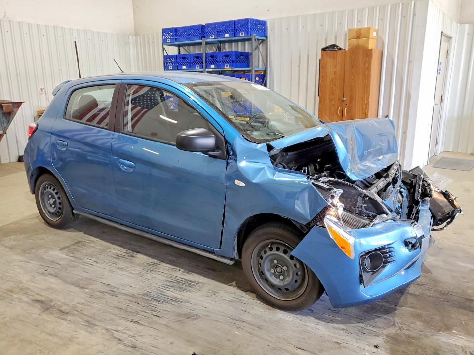 63022026 :رقم المزاد ، ML32AUHJ6RH010754 vin ، 2024 Mitsubishi Mirage مزاد بيع