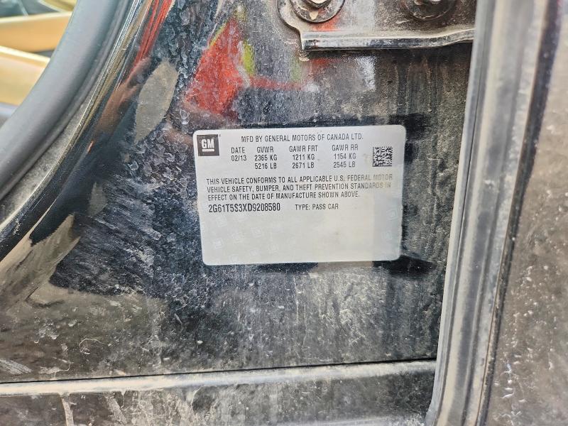 Продаж на аукціоні авто 2013 Cadillac Xts, vin: 2G61T5S3XD9208580, номер лоту: 61970246