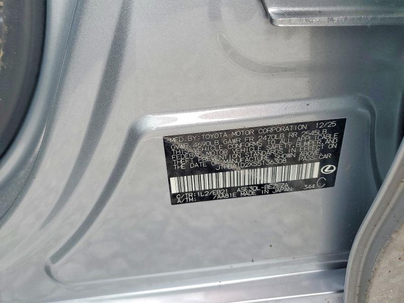 Aukcja sprzedaży 2025 Lexus Is 300, vin: JTHBA1D2XS5136308, numer aukcji: 63149406