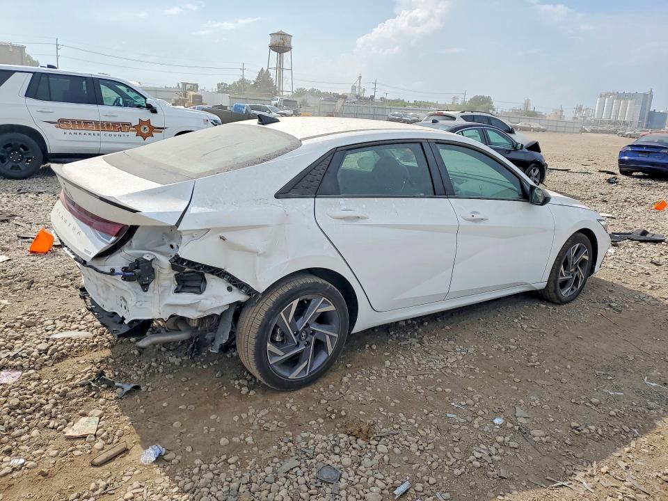 2025 Hyundai Elantra Hybrid მანქანა იყიდება აუქციონზე, vin: KMHLM4DJ2SU166684, აუქციონის ნომერი: 60835326