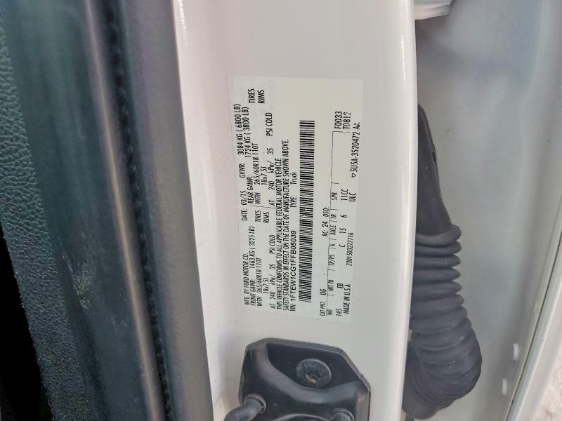 Aukcja sprzedaży 2015 Ford F150, vin: 1FTEW1CG1FFB05039, numer aukcji: 60584296