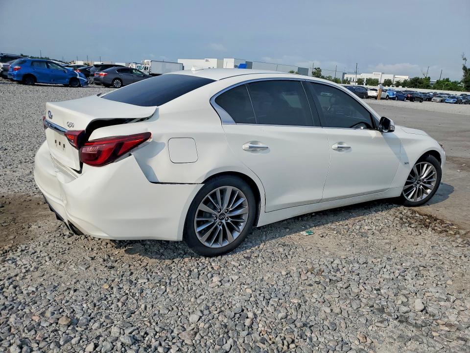 2018 Infiniti Q50 მანქანა იყიდება აუქციონზე, vin: JN1EV7AP6JM360513, აუქციონის ნომერი: 63366076