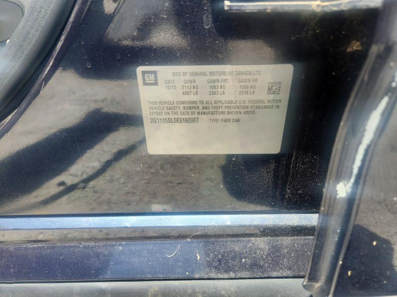 Продажа на аукционе авто 2014 Chevrolet Impala, vin: 2G1115SL6E9192987, номер лота: 62697296