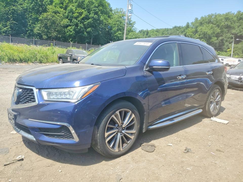 85977415 :رقم المزاد ، 5J8YD4H52JL028611 vin ، 2018 Acura Mdx مزاد بيع