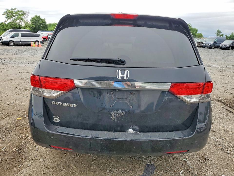 59661586 :رقم المزاد ، 5FNRL5H46EB113883 vin ، 2014 Honda Odyssey مزاد بيع
