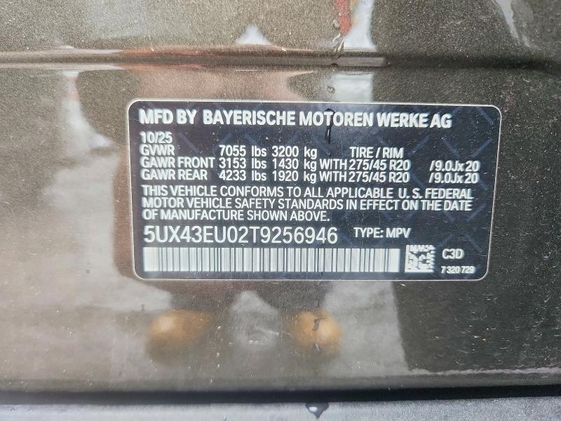 Продажа на аукционе авто 2026 Bmw X5, vin: 5UX43EU02T9256946, номер лота: 85972495