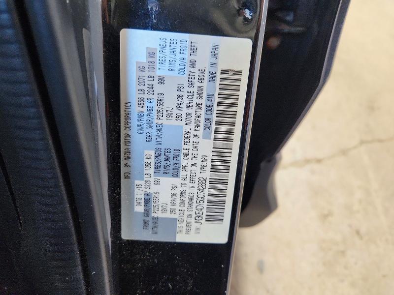 59025216 :رقم المزاد ، JM3KE4DY5G0742882 vin ، 2016 Mazda Cx-5 مزاد بيع