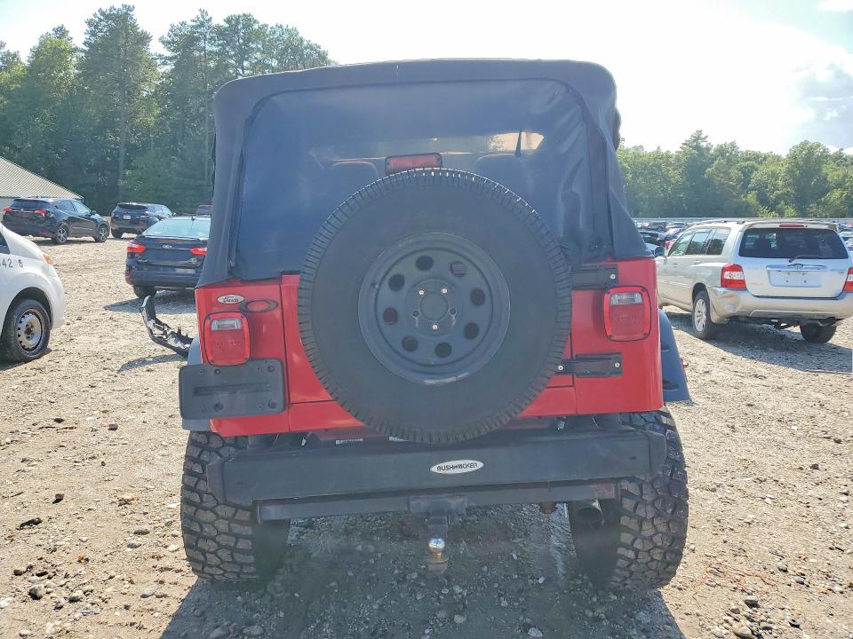 2004 Jeep Wrangler მანქანა იყიდება აუქციონზე, vin: 1J4FA39S34P746463, აუქციონის ნომერი: 62025336
