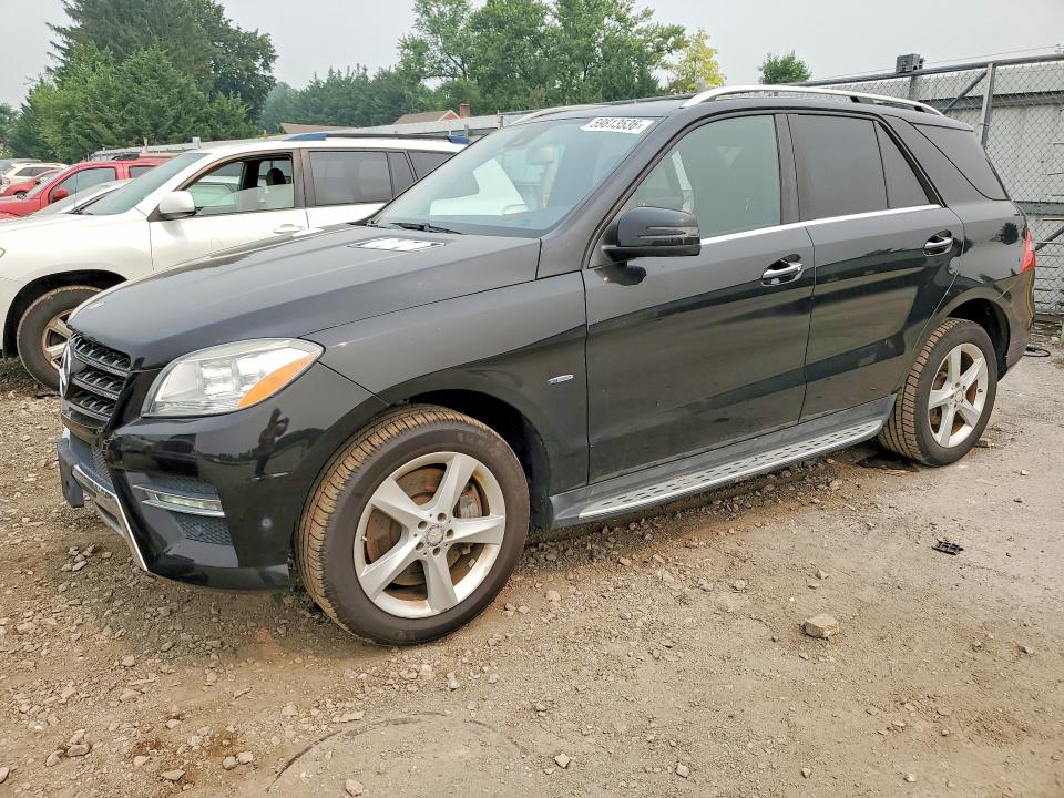 2012 Mercedes-benz Ml მანქანა იყიდება აუქციონზე, vin: 4JGDA7DB0CA070160, აუქციონის ნომერი: 59813536