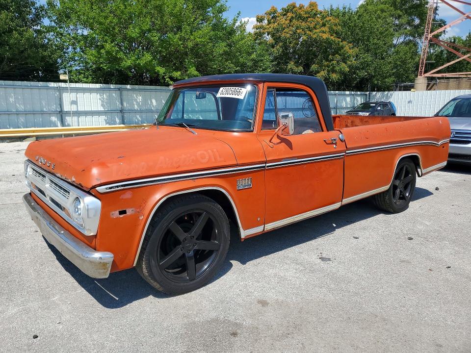 Aukcja sprzedaży 1971 Dodge D100 1/2 Ton, vin: D14AE1U305205, numer aukcji: 62805866