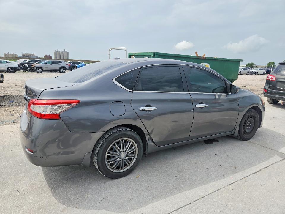 2015 Nissan Sentra მანქანა იყიდება აუქციონზე, vin: 3N1AB7AP5FL646801, აუქციონის ნომერი: 61395656