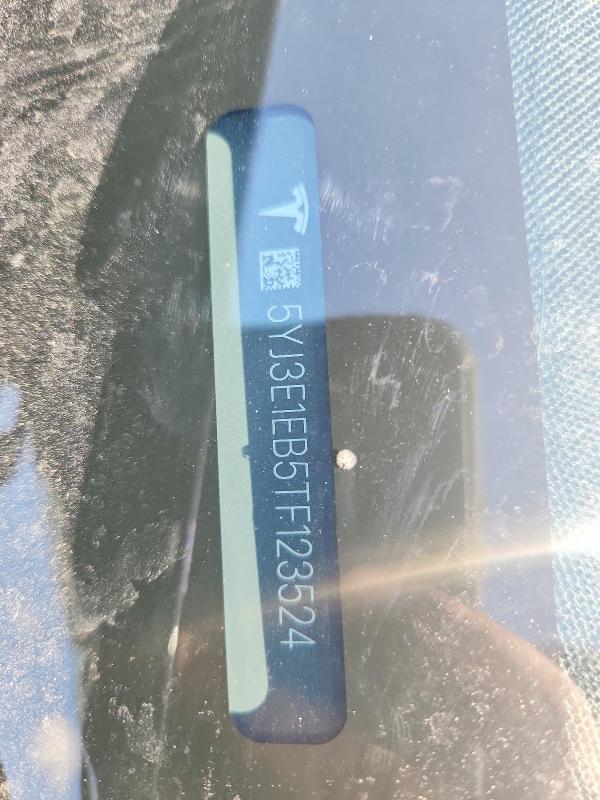 61389106 :رقم المزاد ، 5YJ3E1EB5TF123524 vin ، 2026 Tesla Model 3 مزاد بيع