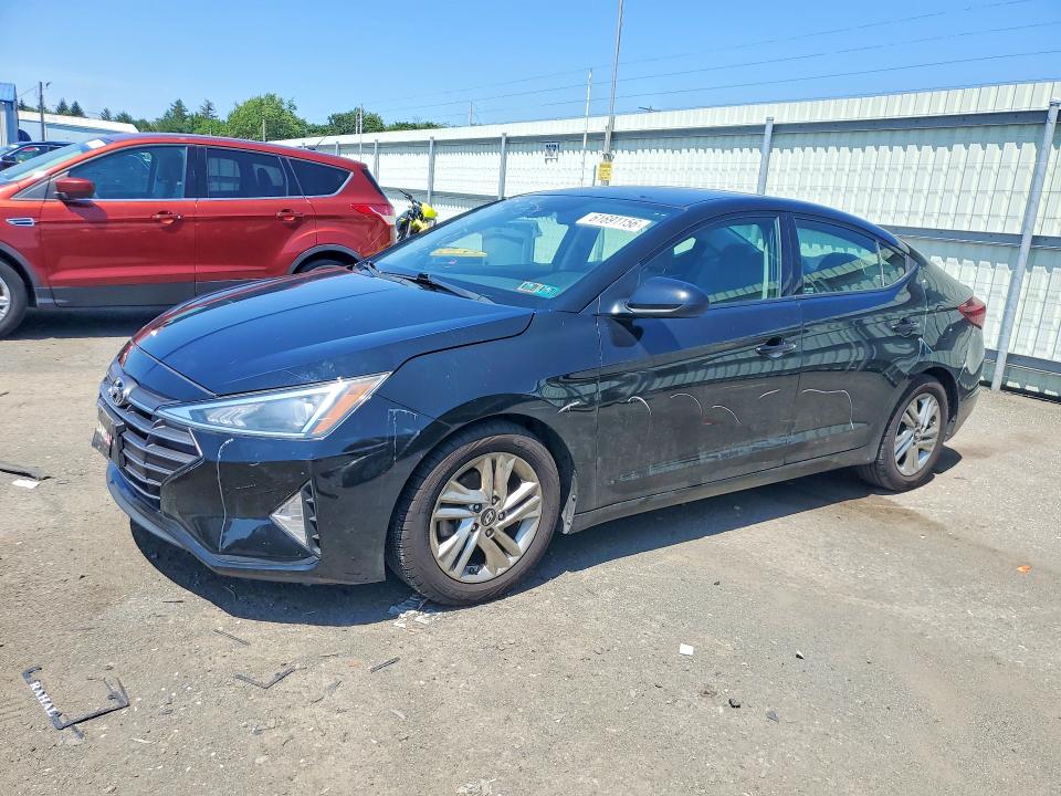 2019 Hyundai Elantra მანქანა იყიდება აუქციონზე, vin: 5NPD84LF5KH420859, აუქციონის ნომერი: 61691156