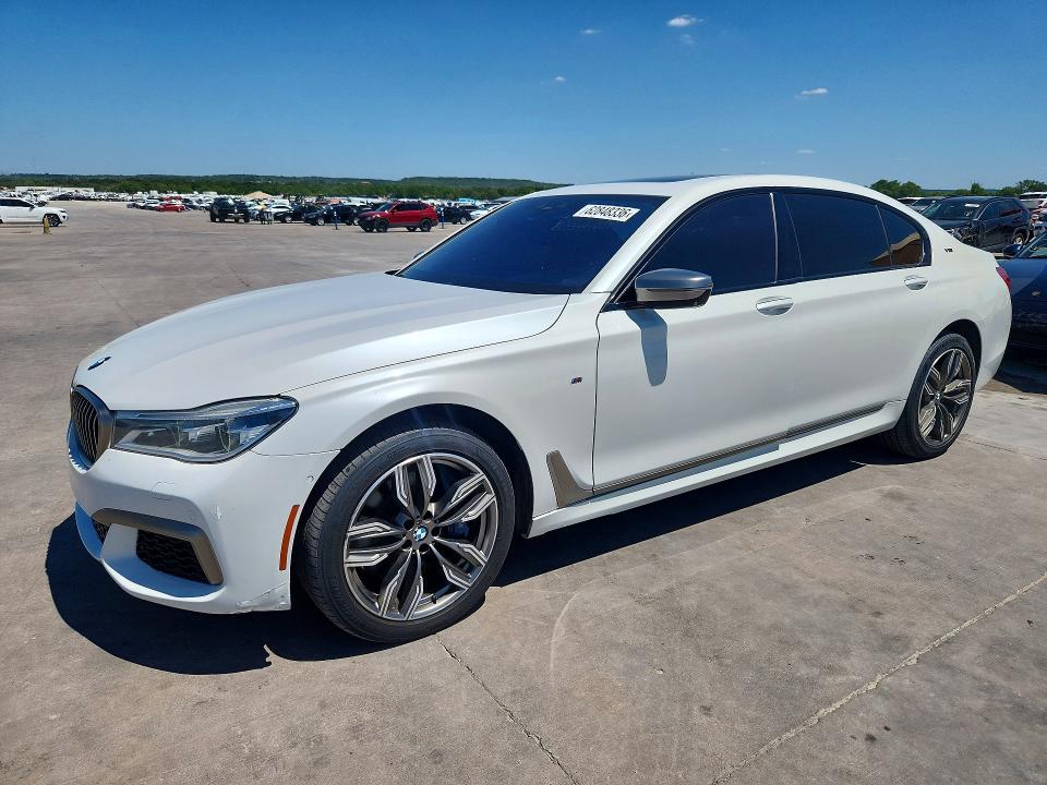 2019 Bmw M760 მანქანა იყიდება აუქციონზე, vin: WBA7H6C58KG615050, აუქციონის ნომერი: 62848336