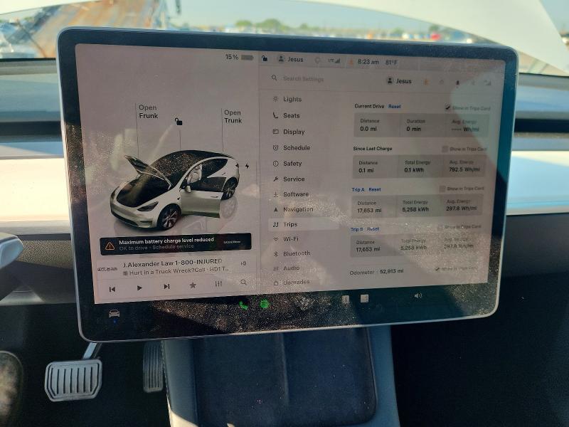 Aukcja sprzedaży 2022 Tesla Model Y, vin: 7SAYGDEE2NF419618, numer aukcji: 59905226