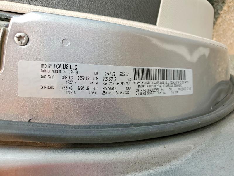 Aukcja sprzedaży 2020 Chrysler Voyager, vin: 2C4RC1AG4LR123021, numer aukcji: 60430706