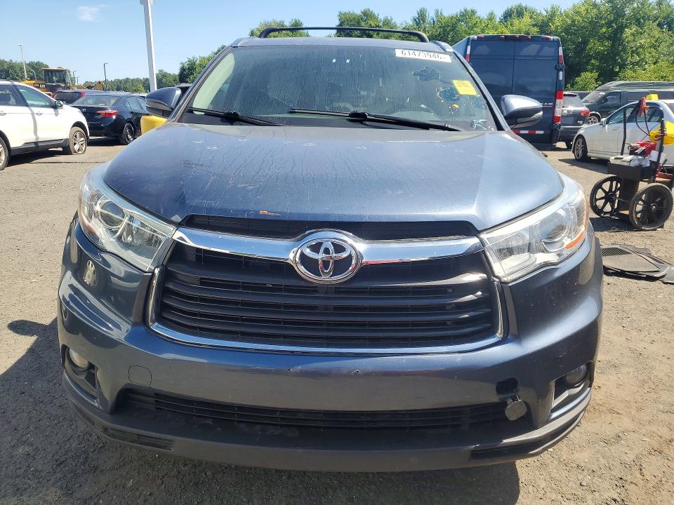 Продажа на аукционе авто 2014 Toyota Highlander, vin: 5TDJKRFH1ES008922, номер лота: 61473946