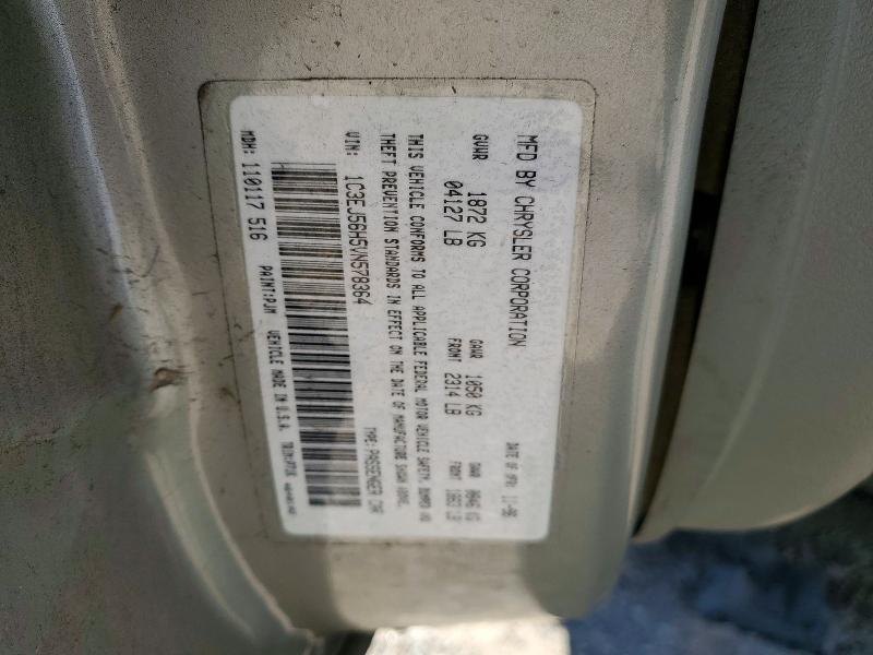 Auction sale of the 1997 Chrysler Cirrus, vin: 1C3EJ56H5VN578364, lot number: 62826336