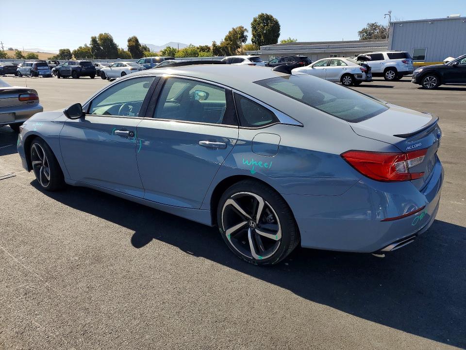 Aukcja sprzedaży 2022 Honda Accord, vin: 1HGCV2F30NA020568, numer aukcji: 60600926