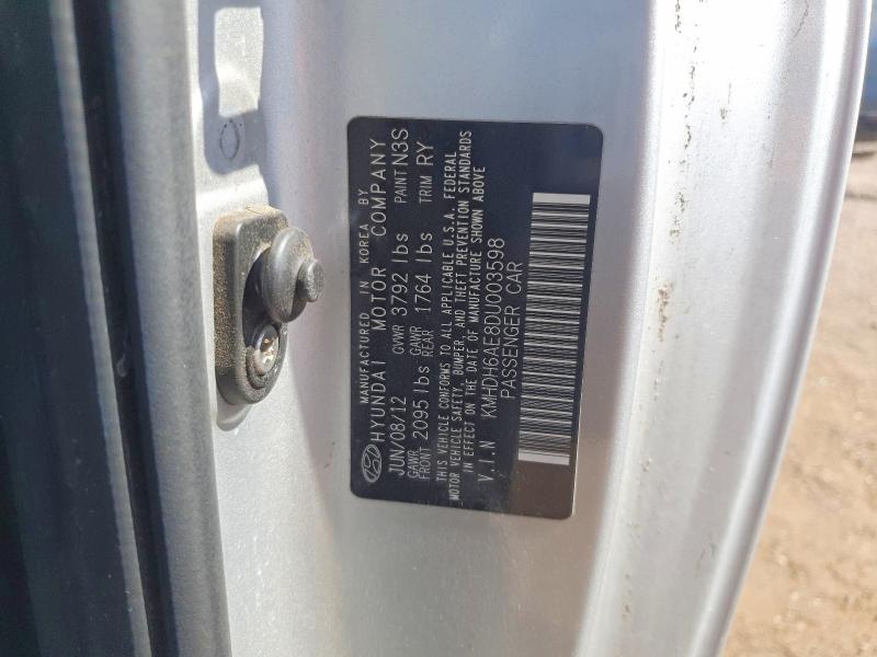 60366366 :رقم المزاد ، KMHDH6AE8DU003598 vin ، 2013 Hyundai Elantra Coupe مزاد بيع