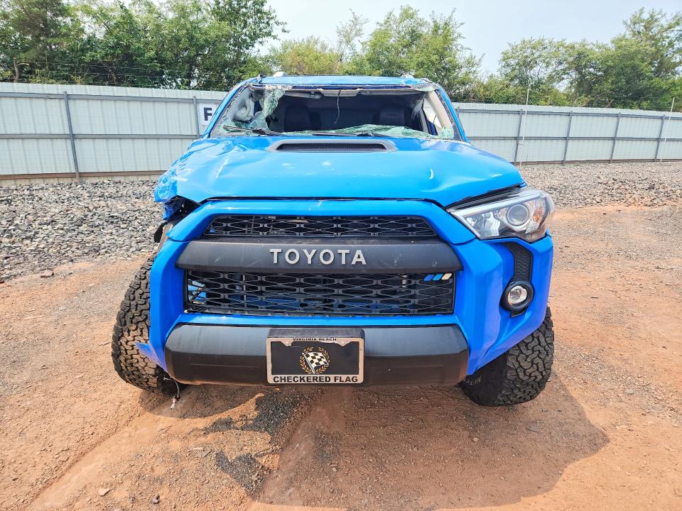 2019 Toyota 4runner მანქანა იყიდება აუქციონზე, vin: JTEBU5JR4K5725268, აუქციონის ნომერი: 60638686