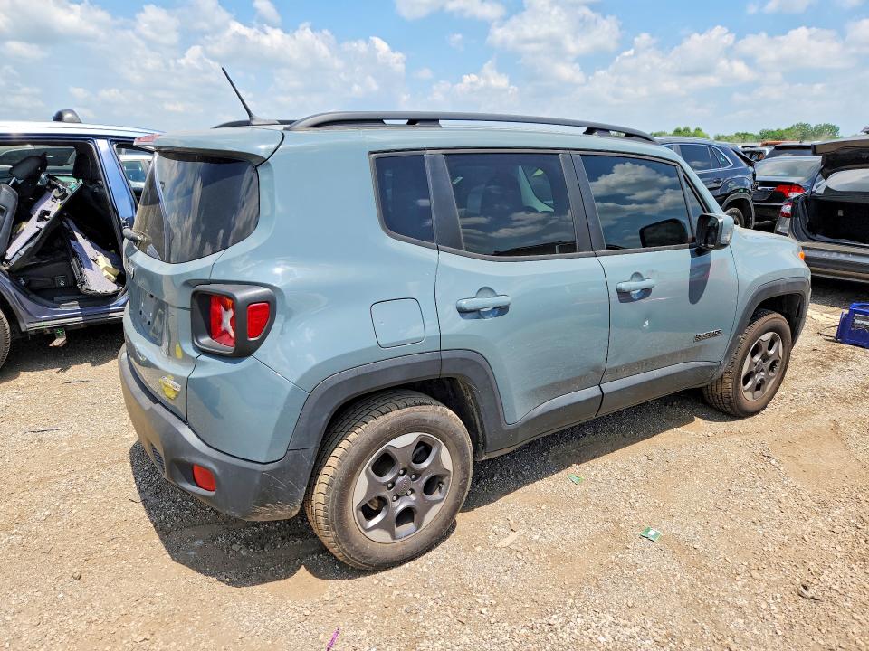 2017 Jeep Renegade მანქანა იყიდება აუქციონზე, vin: ZACCJBBH2HPE95882, აუქციონის ნომერი: 60072356