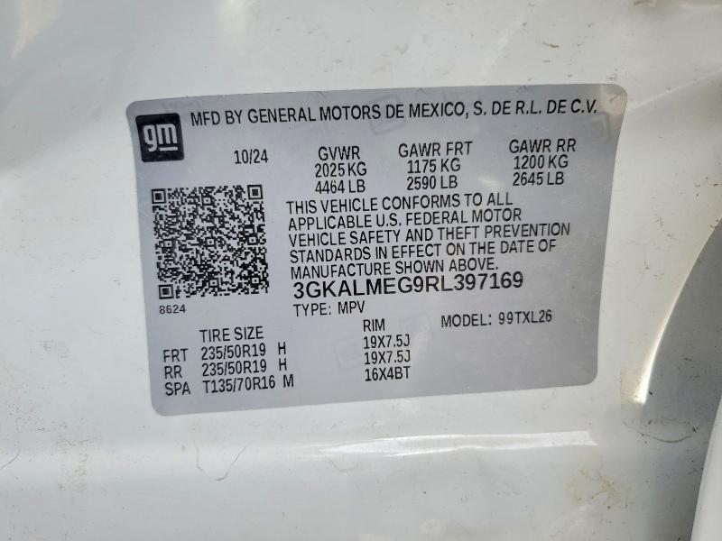 Aukcja sprzedaży 2024 Gmc Terrain, vin: 3GKALMEG9RL397169, numer aukcji: 60158936
